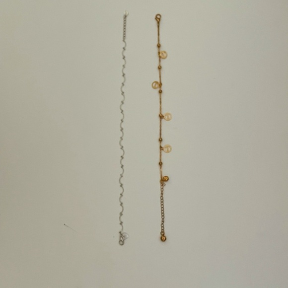 Two ankle bracelets never worn - Picture 2 of 3